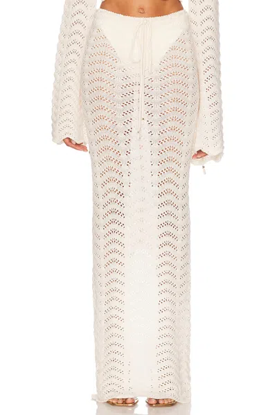 Bananhot Miana Skirt In White