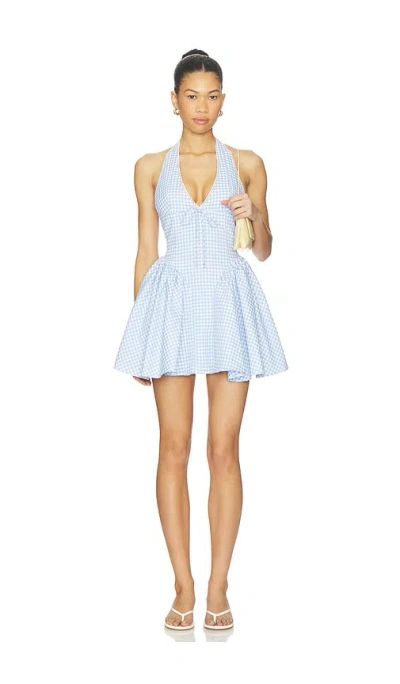 Bananhot Micaela Mini Dress In Blue