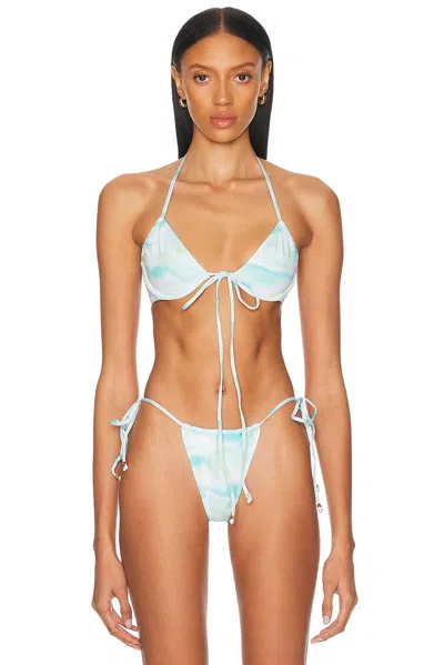 Bananhot Nix Bikini Top In Green