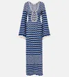 Bananhot Rey Knitted Cotton-blend Maxi Dress