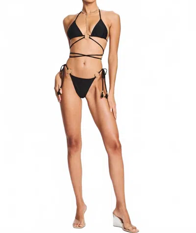 Bananhot Rings Bikini Bottom In Black