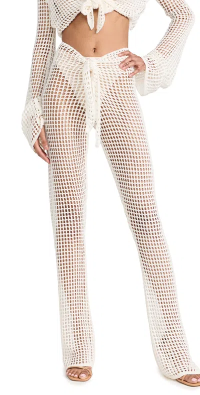 Bananhot Selena Trousers White