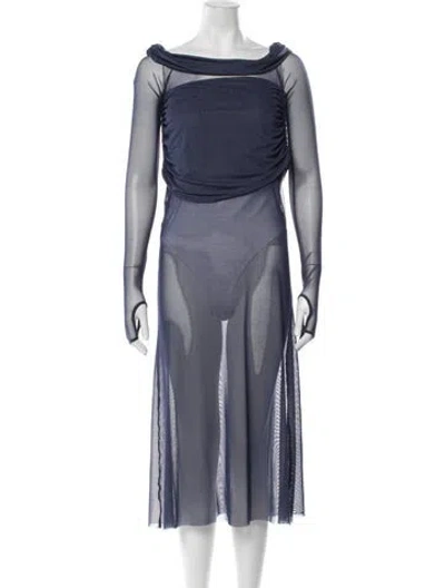 Pre-owned Bananhot Skirt Set In Blue