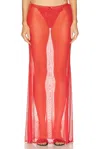 Bananhot Solay Skirt In Red