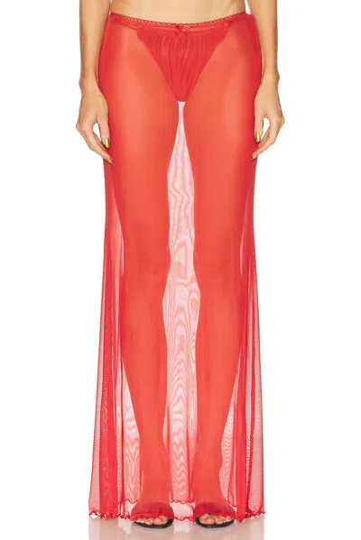 Bananhot Solay Skirt In Red