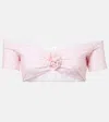 Bananhot Stefani Polka-dot Crop Top