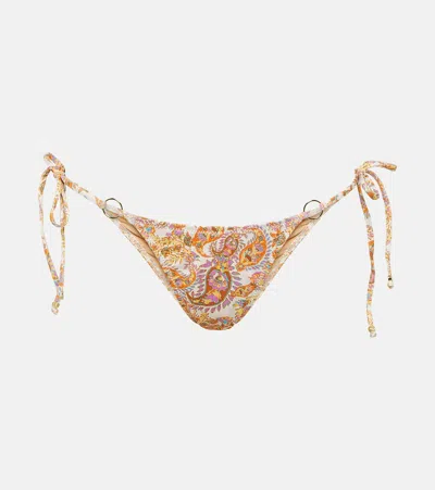 Bananhot Stella Paisley Bikini Bottoms In Multicoloured