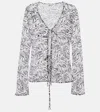 Bananhot Vanessa Zebra-print Beach Cover-up In Zebra