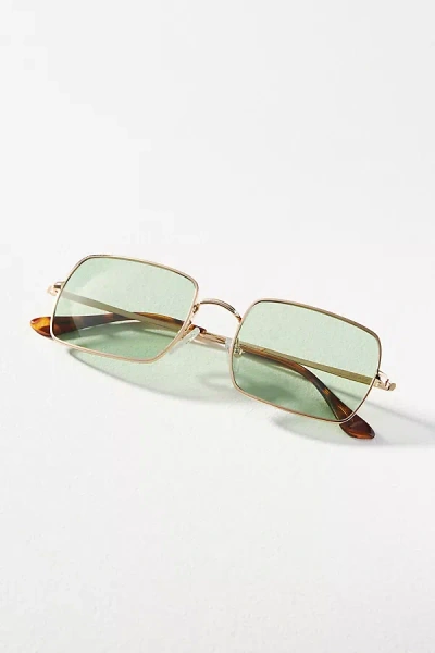 Banbe The Abby Polarized Sunglasses In Green