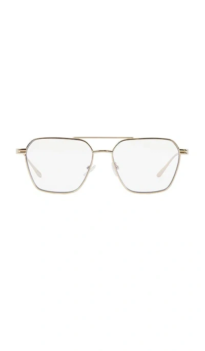 Banbe The Pfeiffer Optical Eyeglasses In Metallic Gold