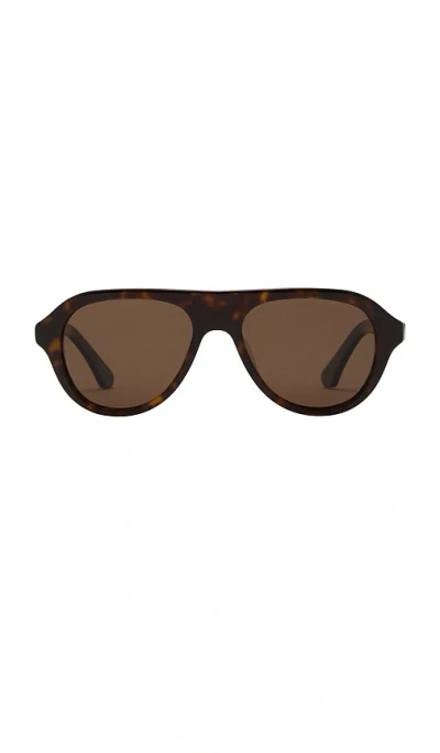 Banbe The Riley Sunglasses In Havana Tort & Chocolate