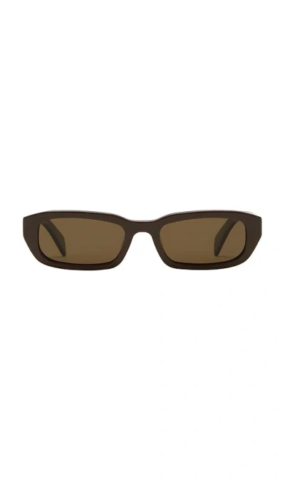 Banbe The Sophia Sunglasses In Dark Chocolate & Dark Chocolate