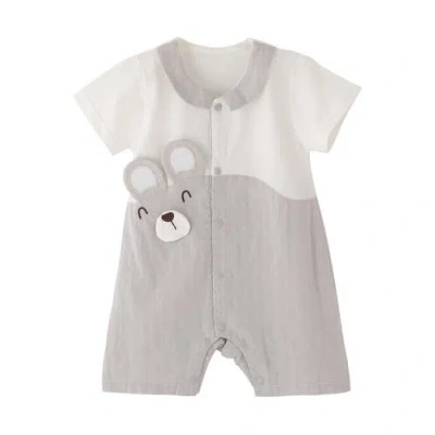 Banblu Babies'  Bear Romper In Multi