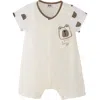 Banblu Bear Romper In Neutral
