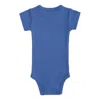 Banblu Blue Ss Modal Bodysuit In Blue