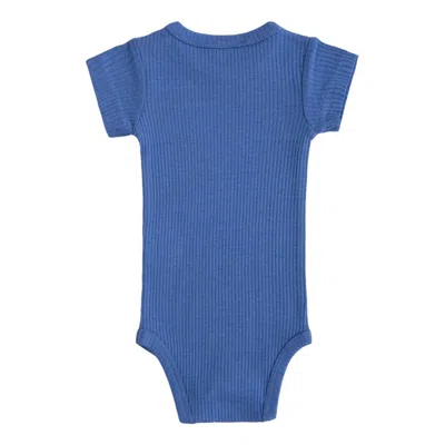 Banblu Kids' Blue Ss Modal Bodysuit