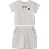 Banblu Dog Bow Set In Multi