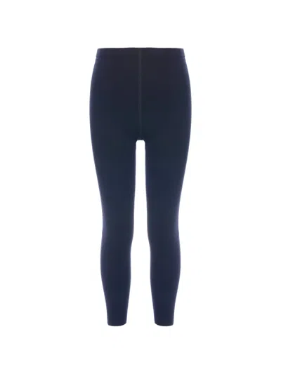 Banblu Kids' Fine-knit Tights In Blue