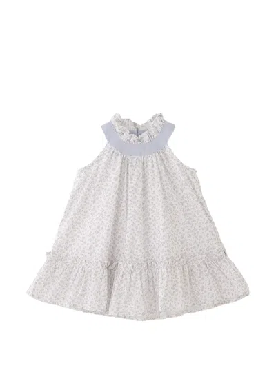 Banblu Babies' Floral-print Dress In Pink