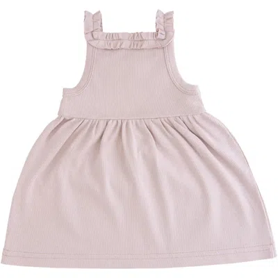 Banblu Kids' Pink Blush Modal Ruffle Dress