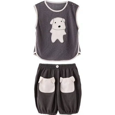Banblu Babies'  Pup Play Set In Gray