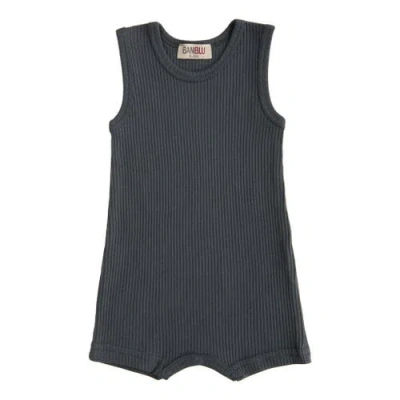 Banblu Kids'  Sleeveless Modal Shortie In Green