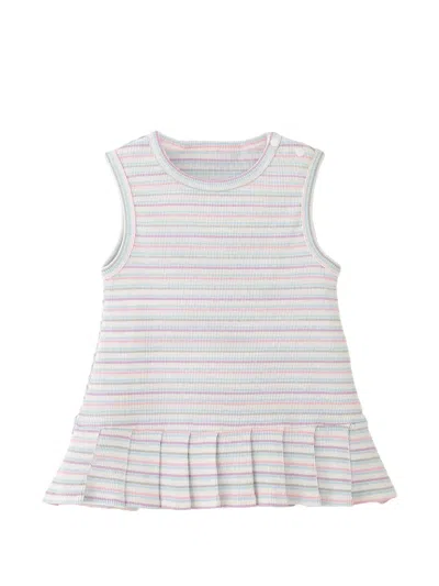 Banblu Babies' Striped Dress In Pink