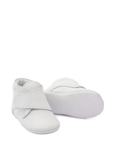 Banblu Babies' Touch-strap Ankle Boots In White