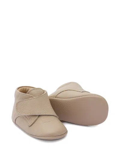 Banblu Babies' Touch-strap Crib Shoes In Neutral