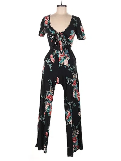 Pre-owned Band Of Gypsies Jumpsuit In Black