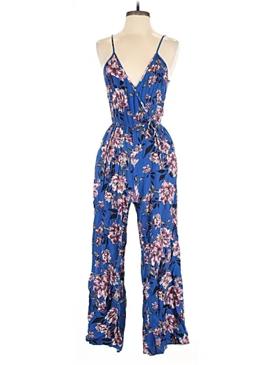 Pre-owned Band Of Gypsies Jumpsuit In Blue