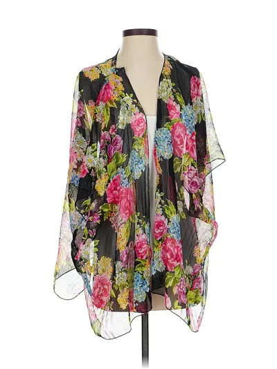 Pre-owned Band Of Gypsies Kimono In Black