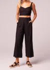 Band Of Gypsies Madara Wide Leg Pants In Black