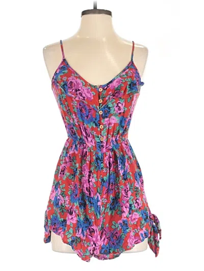 Pre-owned Band Of Gypsies Romper In Pink