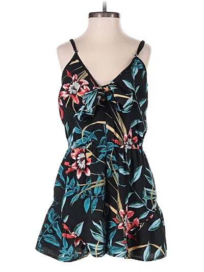 Pre-owned Band Of Gypsies Romper In Teal