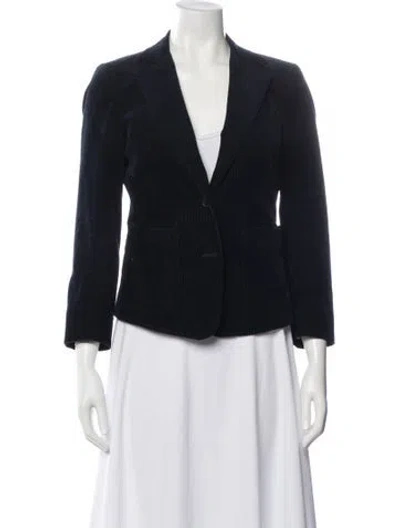 Pre-owned Band Of Outsiders Blazer In Blue