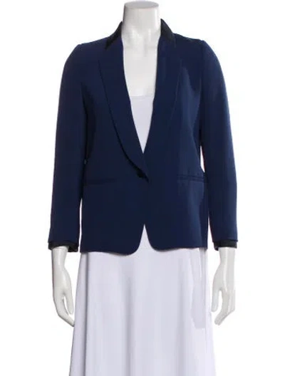 Pre-owned Band Of Outsiders Blazer In Blue