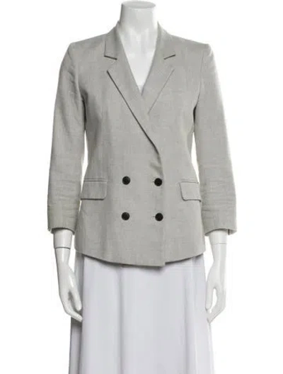 Pre-owned Band Of Outsiders Blazer In Gray