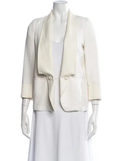 Pre-owned Band Of Outsiders Blazer In Neutral