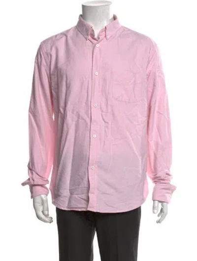 Pre-owned Band Of Outsiders Long Sleeve Dress Shirt In Pink