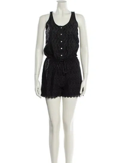 Pre-owned Band Of Outsiders Scoop Neck Romper