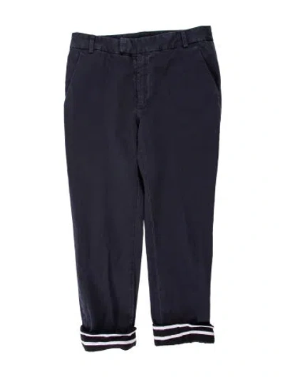 Pre-owned Band Of Outsiders Skinny Leg Pants In Blue