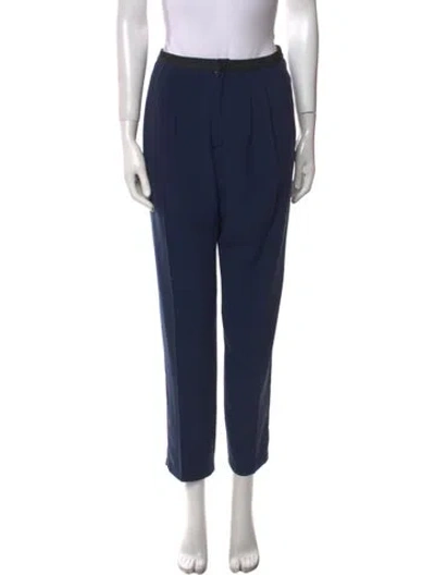Pre-owned Band Of Outsiders Straight Leg Pants In Blue