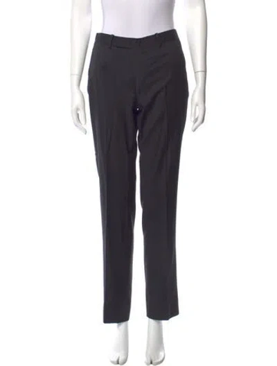 Pre-owned Band Of Outsiders Straight Leg Pants In Gray