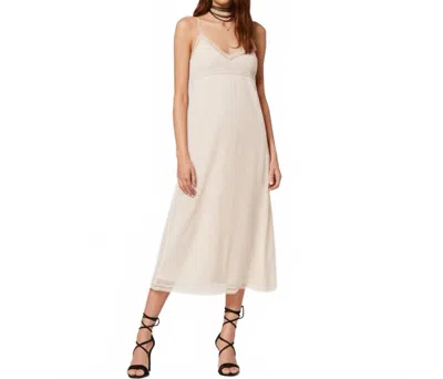 Band Of The Free Amalie Sleeveless Midi Dress In Ivory In Neutral