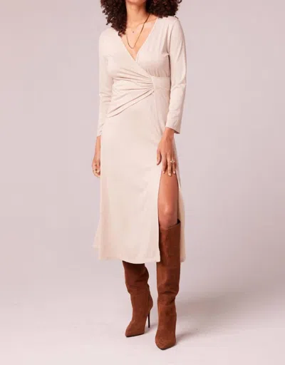 Band Of The Free Andromeda Maxi Dress In Champange In Multi