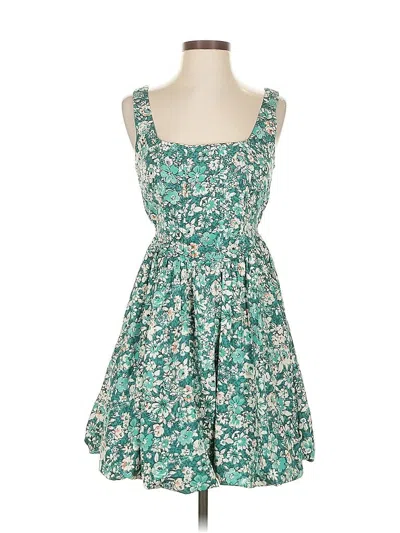 Pre-owned Band Of The Free Casual Dress In Blue