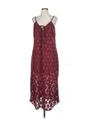 Band Of The Free Casual Dress In Burgundy