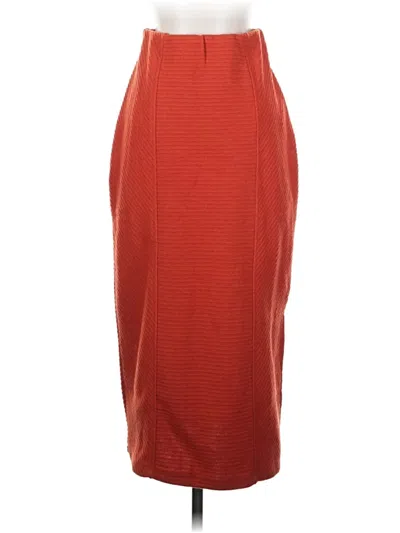 Pre-owned Band Of The Free Formal Skirt In Red