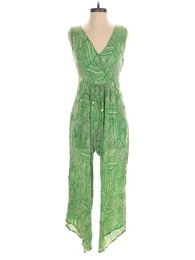Band Of The Free Jumpsuit In Green